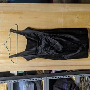 LBD size 4 stretch satin